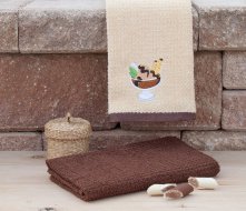 Kuchynské utierky ( 2ks ) - CHOCOLATE