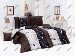 Bavlnené obliečky - ETERNITY CHOCO
