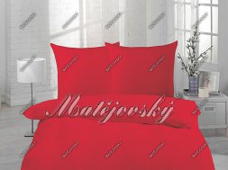 Krepové obliečky - ČERVENÁ