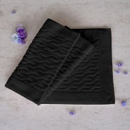 Kúpeľňová predložka COMFORT - ČIERNA