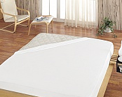 Napínacie prestieradlo FROTÉ - BIELA 70x140