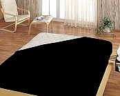 Napínacie prestieradlo JERSEY - ČIERNA