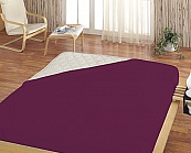 Napínacie prestieradlo FROTÉ - FIALOVÁ 90x220