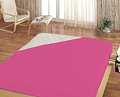 Napínacie prestieradlo FROTÉ - MALINOVÁ 180x220