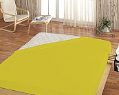 Napínacie prestieradlo FROTÉ - OLIVOVÁ 180x220