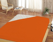 Napínacie prestieradlo FROTÉ - ORANŽOVÁ 90x220
