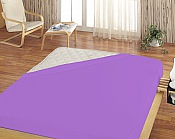 Napínacie prestieradlo FROTÉ - SVETLO FIALOVÁ 180x220