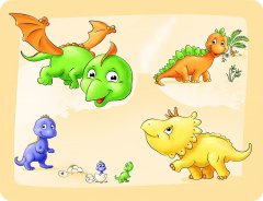 Kuchynské prestieranie - HRAVÍ DINOSAURI