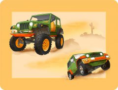 Kuchynské prestieranie - JEEP